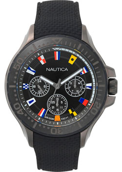 Швейцарские наручные  мужские часы Nautica NAPAUC007. Коллекция Auckland   