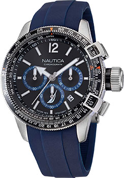 Швейцарские наручные  мужские часы Nautica NAPBFF101. Коллекция BFC Chrono