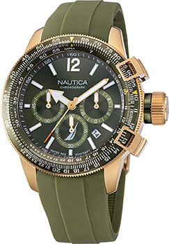 Швейцарские наручные  мужские часы Nautica NAPBFF102. Коллекция BFC Chrono