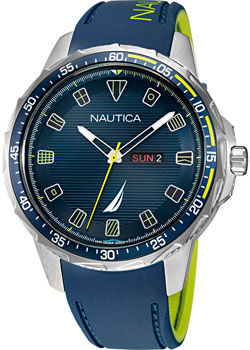 Швейцарские наручные  мужские часы Nautica NAPCLS114. Коллекция Coba Lake