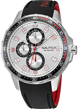 Швейцарские наручные  мужские часы Nautica NAPCLS117. Коллекция Coba Lake