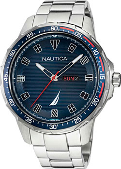 Швейцарские наручные  мужские часы Nautica NAPCLS120. Коллекция Coba Lake