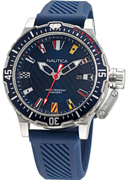 Швейцарские наручные  мужские часы Nautica NAPGLF001. Коллекция Glenrock Lagoon