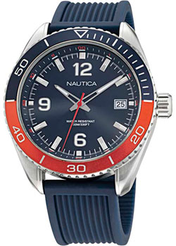 Швейцарские наручные  мужские часы Nautica NAPKBF012. Коллекция Key Biscayne