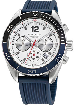 Швейцарские наручные  мужские часы Nautica NAPKBF017. Коллекция Key Biscayne