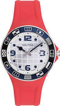 Швейцарские наручные  мужские часы Nautica NAPLBS902. Коллекция Lummus Beach