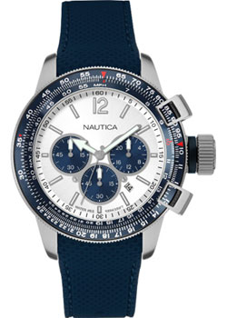 Швейцарские наручные  мужские часы Nautica NAPLECR20. Коллекция BFC Chrono Box Set