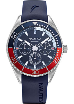 Швейцарские наручные  мужские часы Nautica NAPNAI810. Коллекция Nac 103