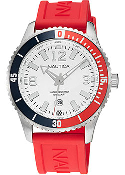 Швейцарские наручные  мужские часы Nautica NAPPBS160. Коллекция Pacific Beach