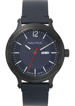 Швейцарские наручные  мужские часы Nautica NAPPRH017. Коллекция Porthole Slim