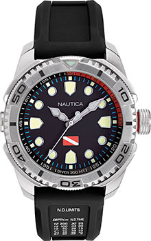 Швейцарские наручные  мужские часы Nautica NAPTDS901. Коллекция Tarpoon Dive
