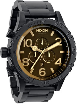 fashion наручные мужские часы Nixon A083-1354. Коллекция 51-30 Chrono