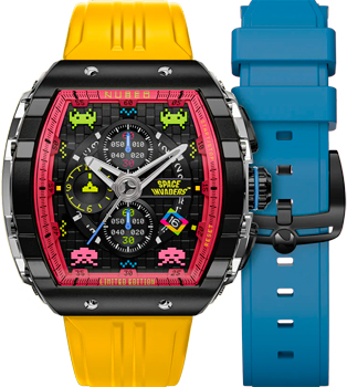 fashion наручные  мужские часы Nubeo NB-6024-SI-02. Коллекция MAGELLAN CHRONOGRAPH