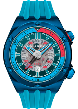 fashion наручные  мужские часы Nubeo NB-6037-0C. Коллекция NEREUS COMPRESSOR AUTOMATIC