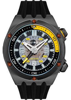 fashion наручные  мужские часы Nubeo NB-6037-0D. Коллекция NEREUS COMPRESSOR AUTOMATIC