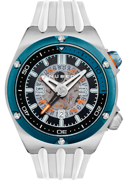 fashion наручные  мужские часы Nubeo NB-6037-0E. Коллекция NEREUS COMPRESSOR AUTOMATIC
