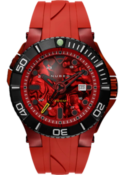 fashion наручные  мужские часы Nubeo NB-6054-07. Коллекция MANTA AUTOMATIC