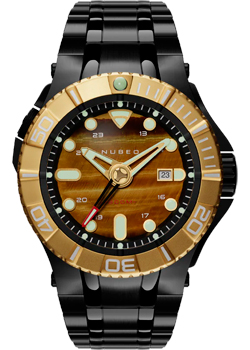 fashion наручные  мужские часы Nubeo NB-6054-11. Коллекция MANTA AUTOMATIC