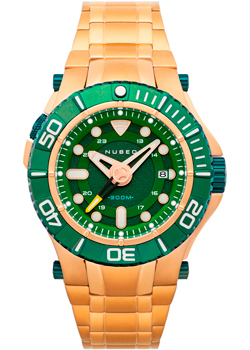 fashion наручные  мужские часы Nubeo NB-6059-33. Коллекция MANTA MIDSIZE