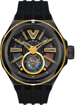 fashion наручные  мужские часы Nubeo NB-6075-05. Коллекция MESSENGER TOURBILLON