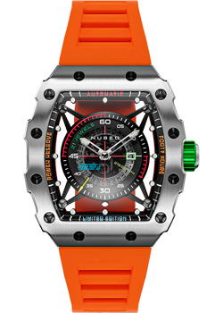 fashion наручные  мужские часы Nubeo NB-6080-01. Коллекция HUYGENS AUTOMATIC