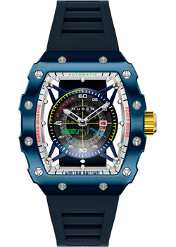fashion наручные  мужские часы Nubeo NB-6080-02. Коллекция HUYGENS AUTOMATIC