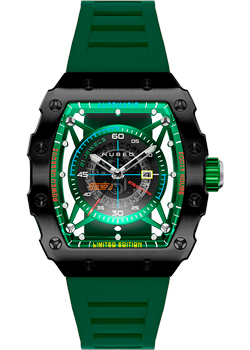 fashion наручные  мужские часы Nubeo NB-6080-03. Коллекция HUYGENS AUTOMATIC