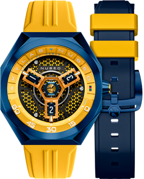 fashion наручные  мужские часы Nubeo NB-6083-03. Коллекция SKYLAB AUTOMATIC
