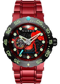 fashion наручные  мужские часы Nubeo NB-6086-44. Коллекция OPPORTUNITY AUTOMATIC