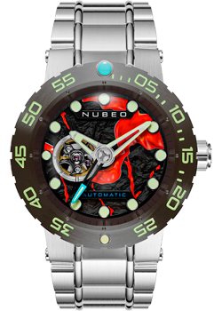 fashion наручные  мужские часы Nubeo NB-6086-66. Коллекция OPPORTUNITY AUTOMATIC