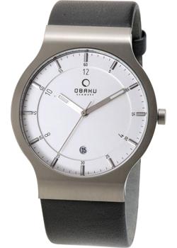 fashion наручные мужские часы Obaku V133XTIRB. Коллекция Leather