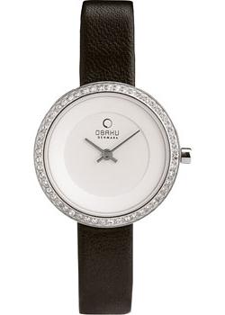 fashion наручные  женские часы Obaku V146LECIRB. Коллекция Leather