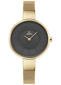 fashion наручные  женские часы Obaku V149LXGJMG. Коллекция Mesh
