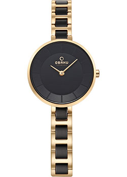 fashion наручные  женские часы Obaku V183LXGBSB. Коллекция Links