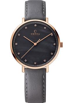 fashion наручные  женские часы Obaku V186LXVJRJ. Коллекция Leather