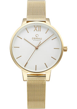 fashion наручные  женские часы Obaku V209LXGIMG. Коллекция Mesh