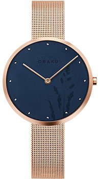 fashion наручные  женские часы Obaku V219LXVAMV. Коллекция Mesh