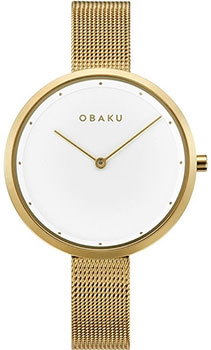 fashion наручные  женские часы Obaku V227LXGIMG. Коллекция Mesh
