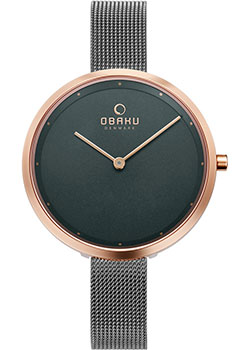 fashion наручные  женские часы Obaku V227LXVJMJ. Коллекция Ultra Slim