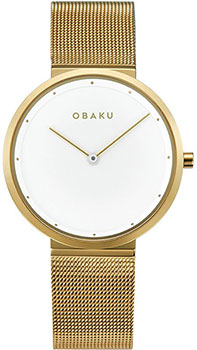 fashion наручные  женские часы Obaku V230LXGWMG. Коллекция Ultra Slim