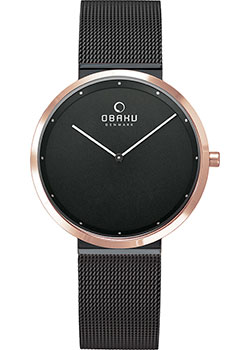 fashion наручные  женские часы Obaku V230LXMBMB. Коллекция Ultra Slim
