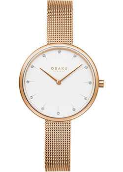 fashion наручные  женские часы Obaku V233LXVIMV. Коллекция Mesh