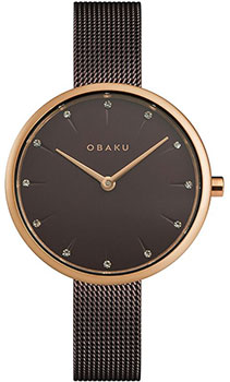 fashion наручные  женские часы Obaku V233LXVNMN. Коллекция Mesh