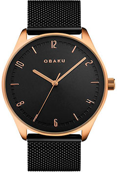 fashion наручные  мужские часы Obaku V235GXVBMB. Коллекция Mesh