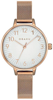 fashion наручные  женские часы Obaku V237LXVIMV. Коллекция Mesh