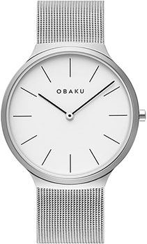 fashion наручные  мужские часы Obaku V240GXCWMC. Коллекция Mesh