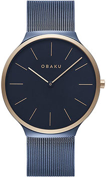 fashion наручные  мужские часы Obaku V240GXSLML. Коллекция Mesh