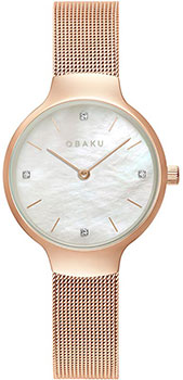fashion наручные  женские часы Obaku V241LXVWMV. Коллекция Mesh