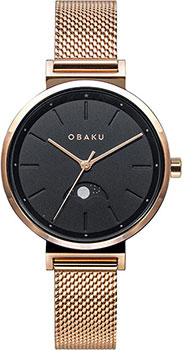 fashion наручные  женские часы Obaku V243LMVBMV. Коллекция Mesh