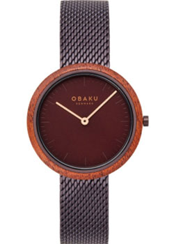 fashion наручные  женские часы Obaku V245LXNNMN. Коллекция Ultra Slim